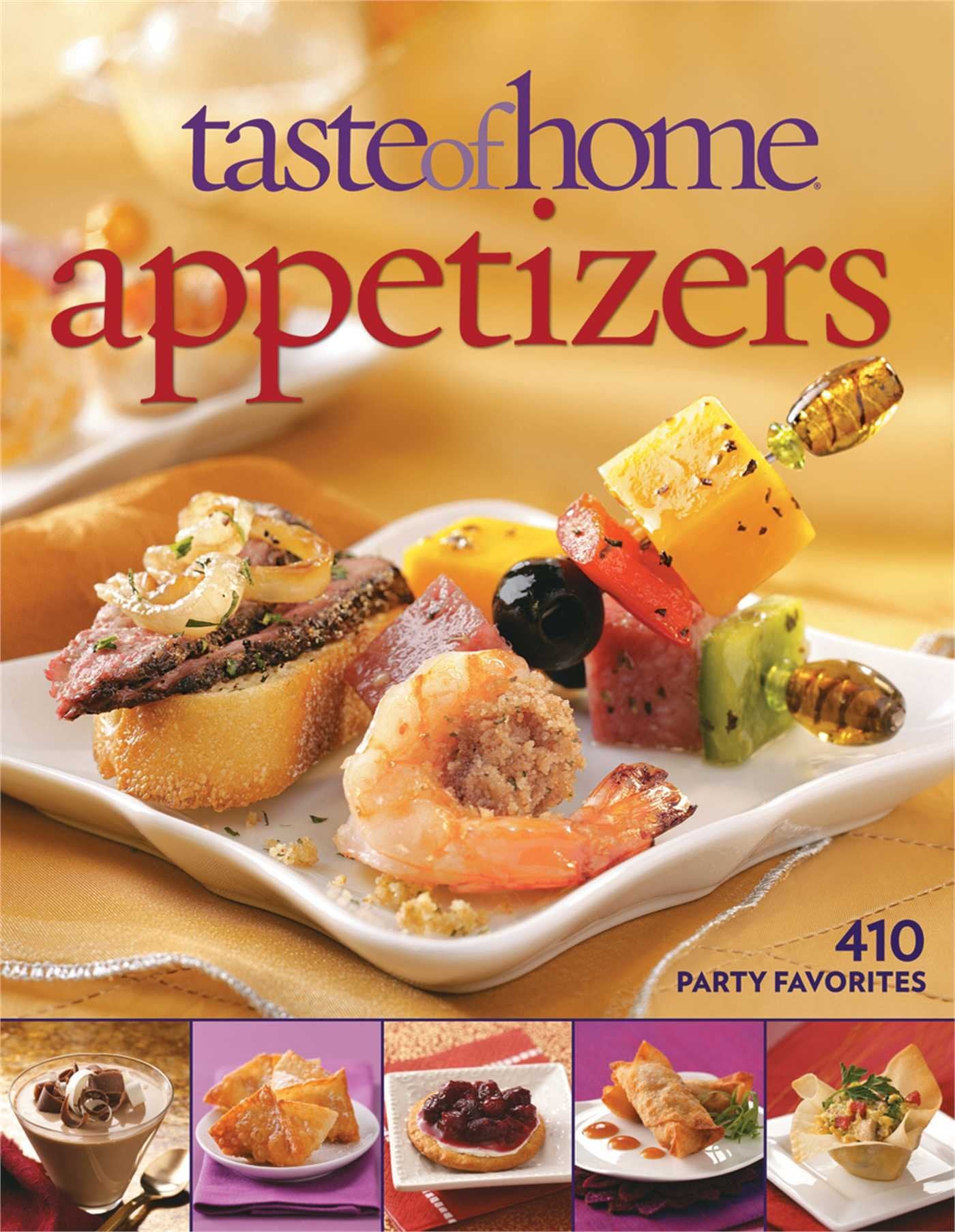 Taste of Home: Appetizers book