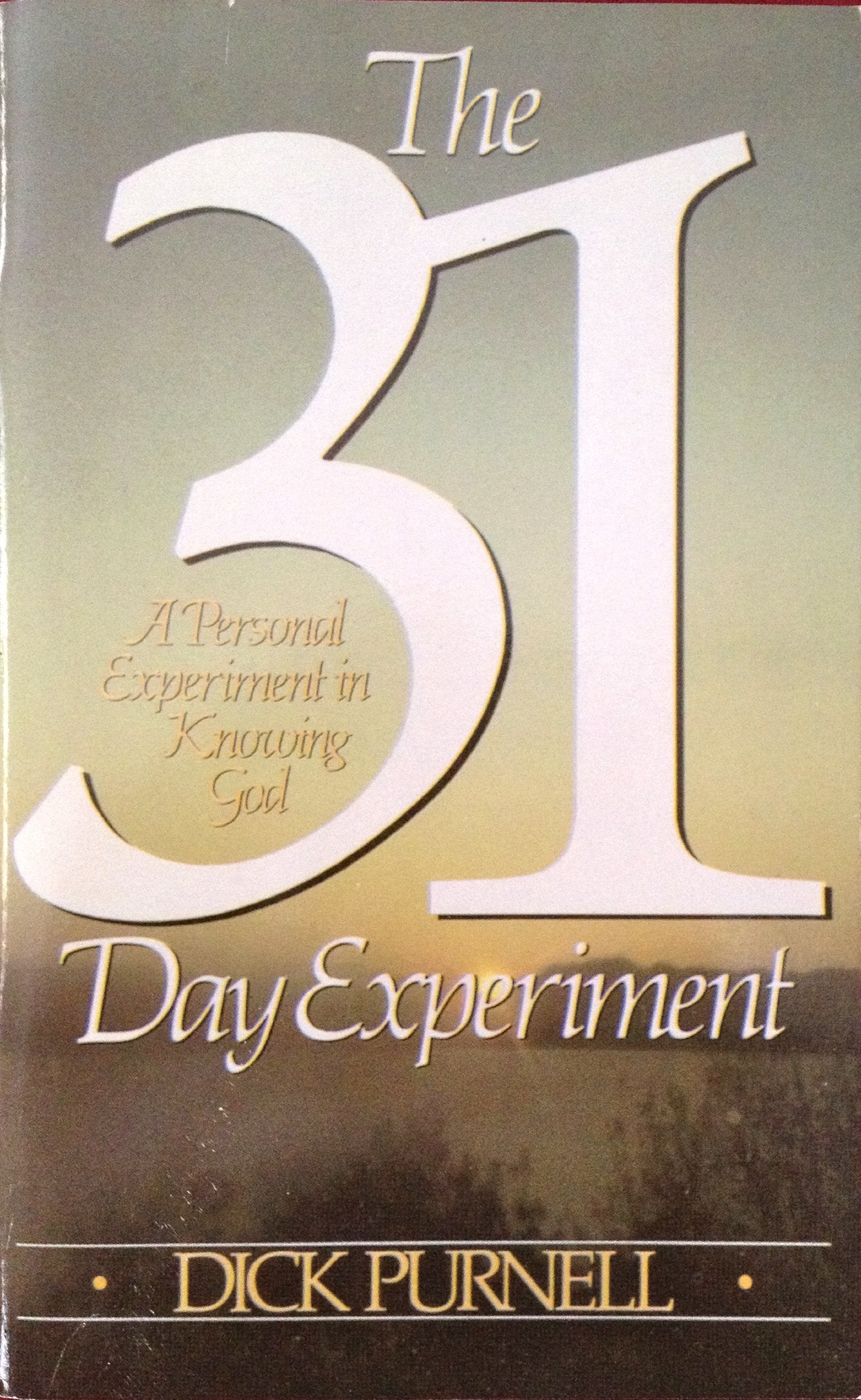 The Thirty-One Day Experiment: A Personal Experiment in Knowing God book