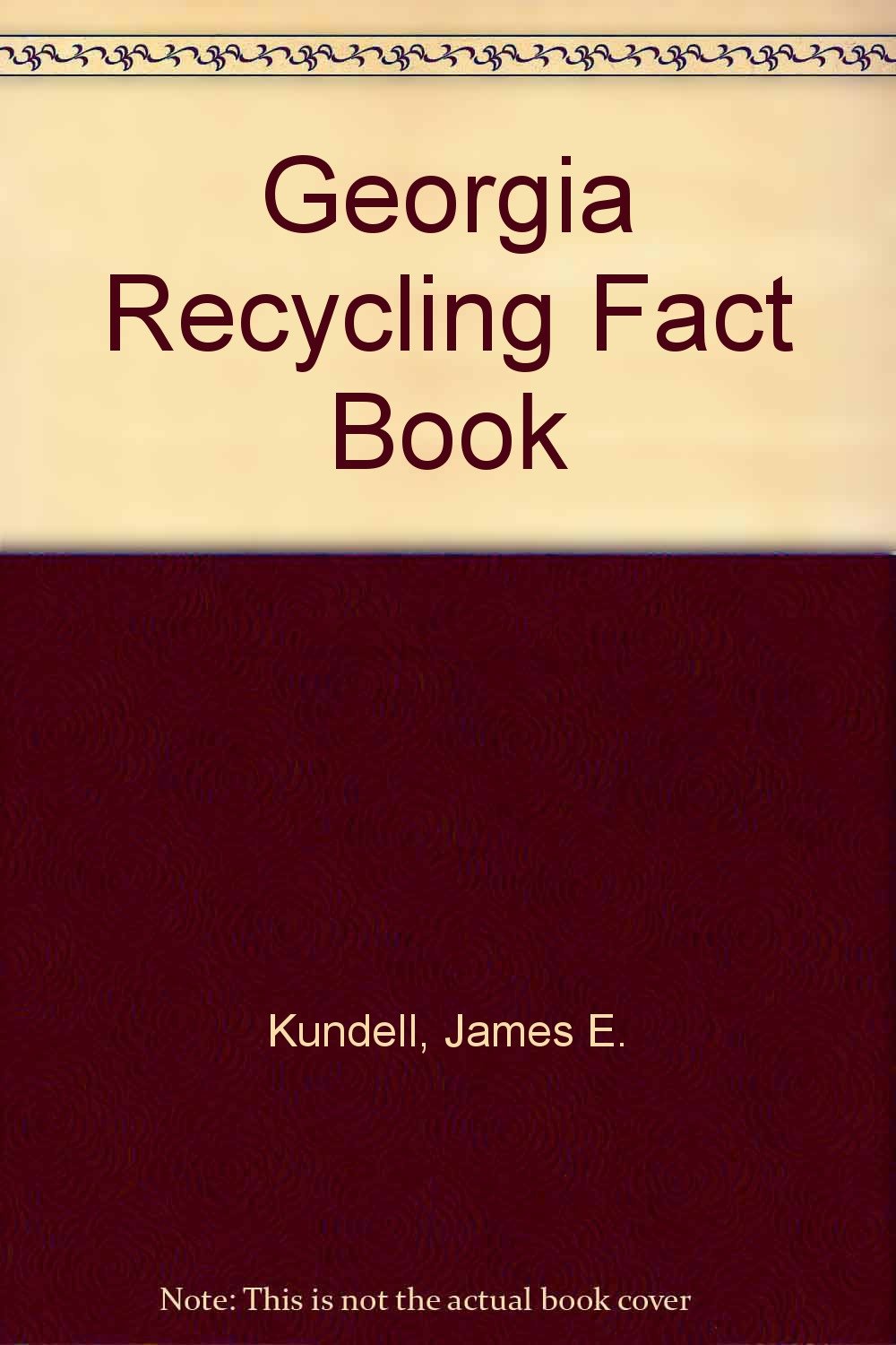 Georgia Recycling Fact Book Social Sciences