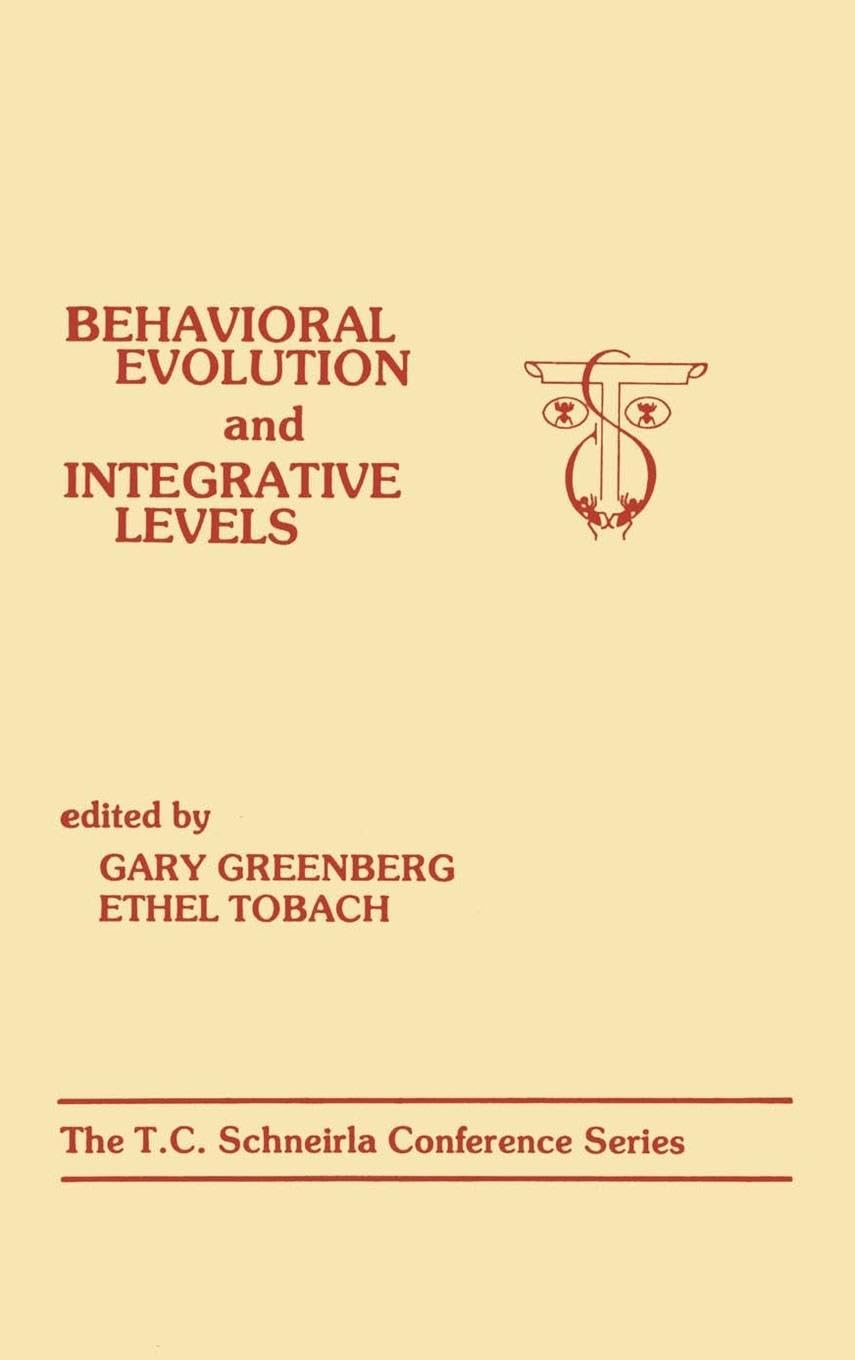Product Image: Behavioral Evolution and Integrative Levels
