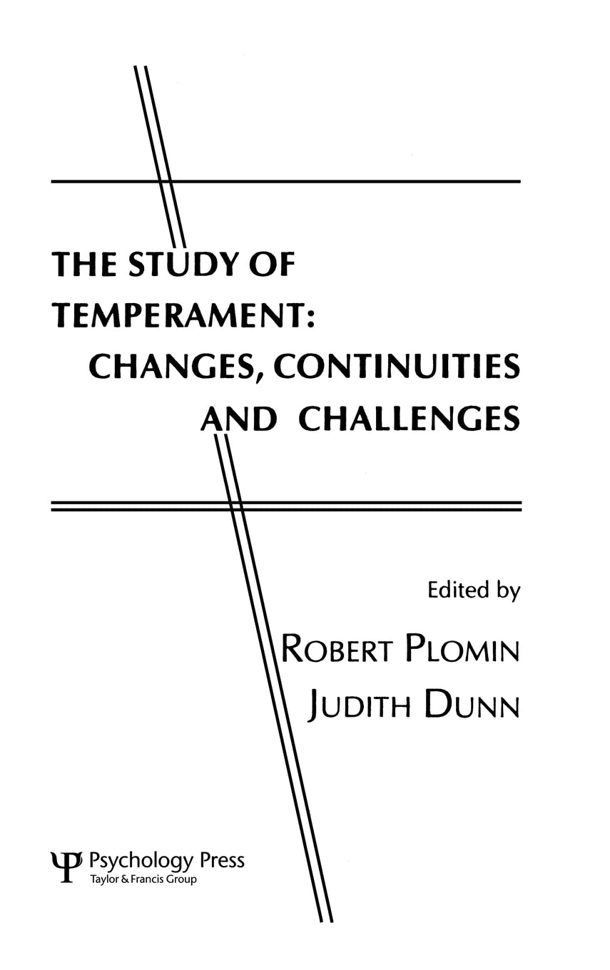 Product Image: The Study of Temperament