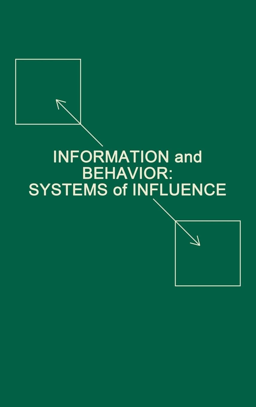 Information and Behavior Media & Communication