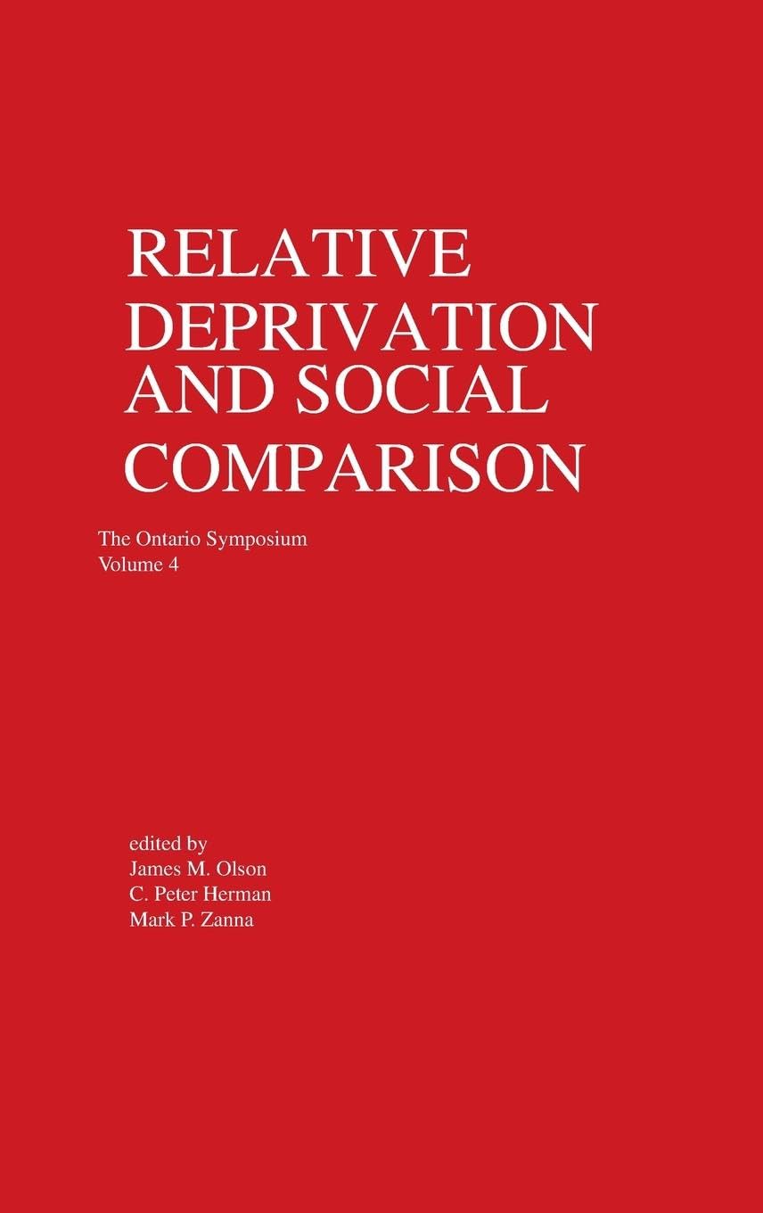 Product Image: Relative Deprivation and Social Comparison