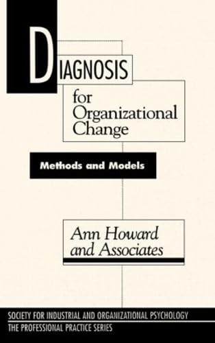 Product Image: Diagnosis for Organizational Change: Methods and Models