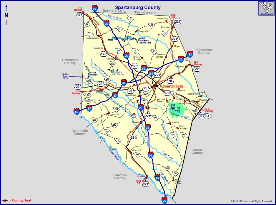 Spartanburg: A Pictorial History Politics & History