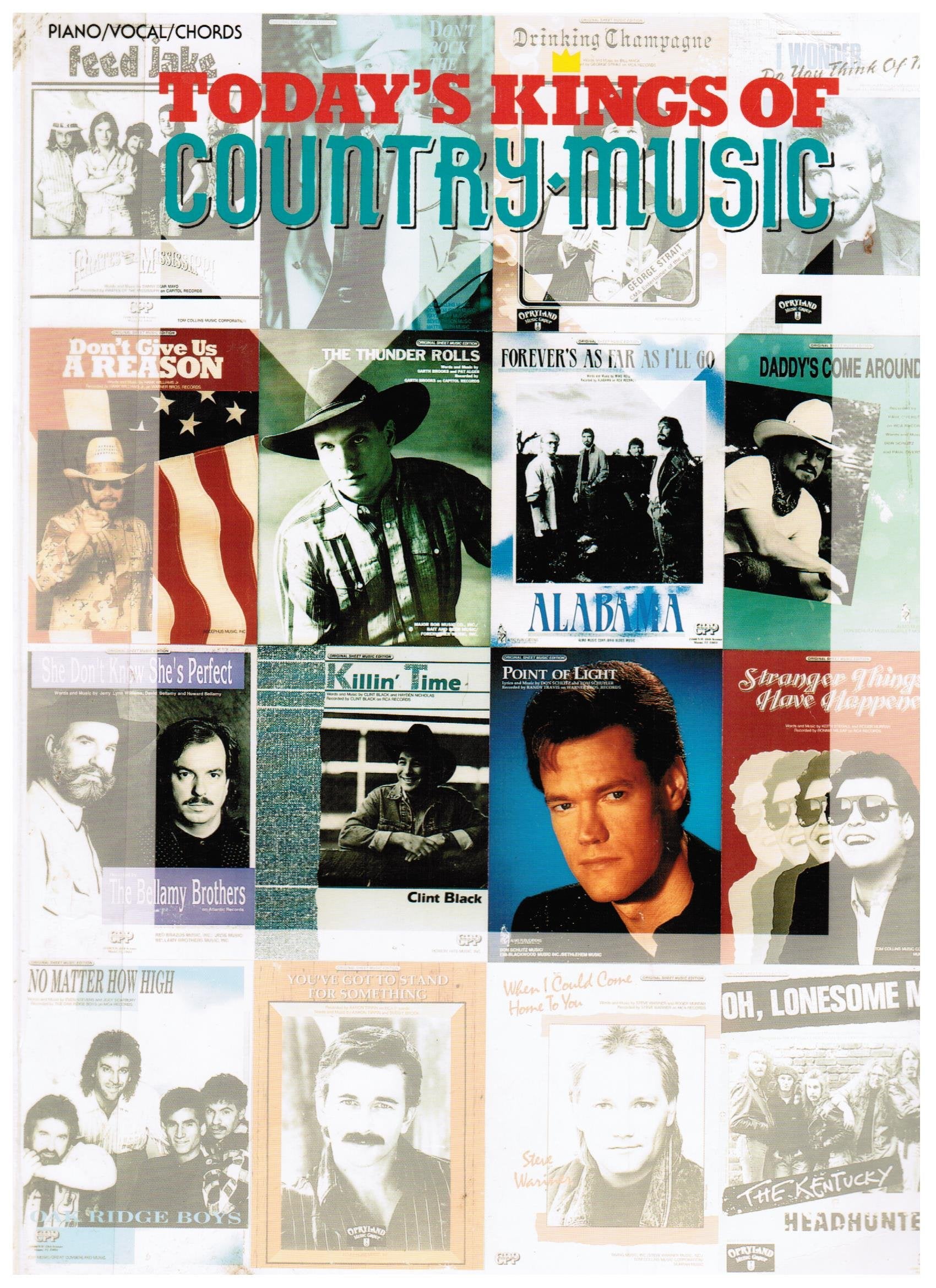 Today's Kings of Country Music Books