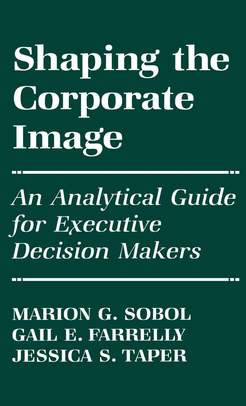 Shaping the Corporate Image book