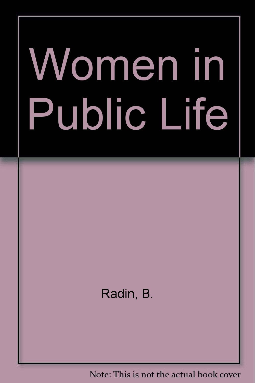 Women in Public Life Books