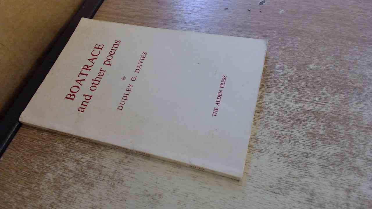 Boatrace and Other Poems Books