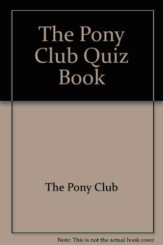 The Pony Club Quiz Book Pets