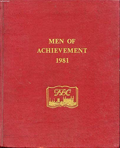 Men of Achievement (MEN OF ACHIEVEMENT (MELROSE PR)) Books