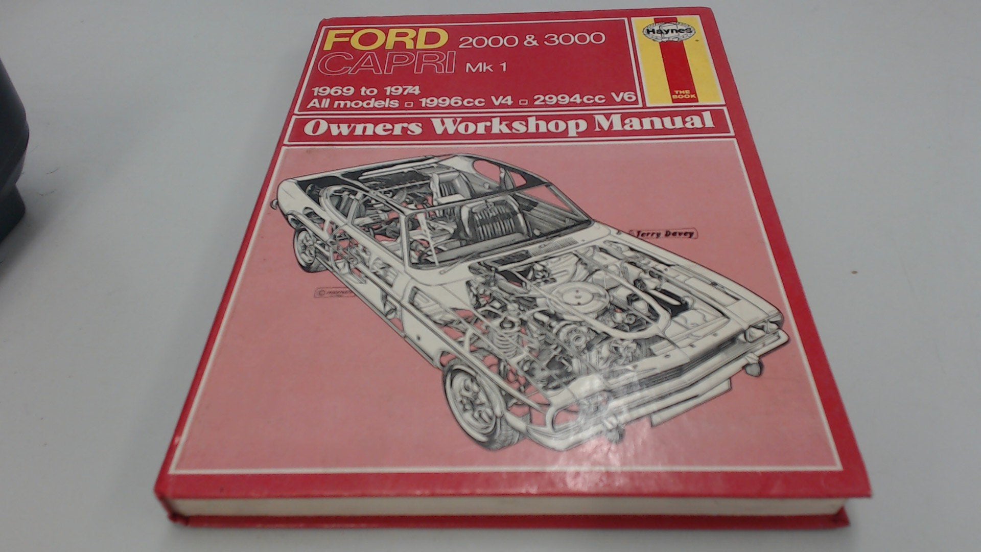 Ford Capri 2000 and 3000 Owner's Workshop Manual Books