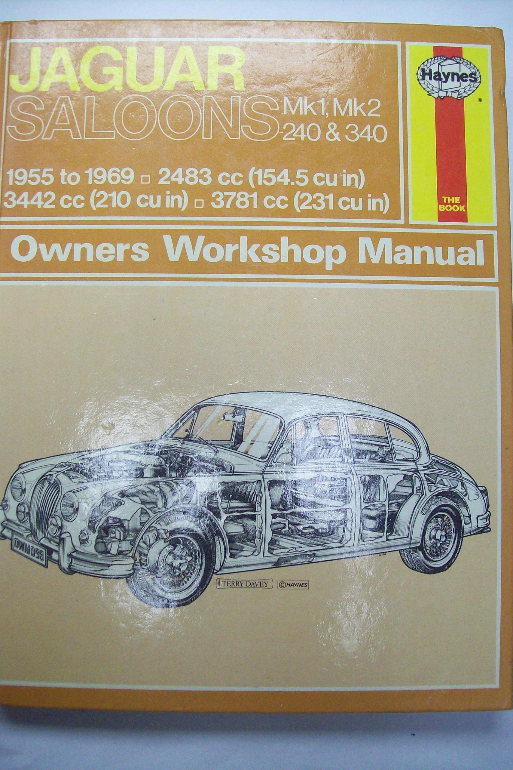 Jaguar Mk.1 and 2, 240 & 340 Owner's Workshop Manual (Classic Reprint Series: Owner's Workshop Manual) Leisure, Home & Garden