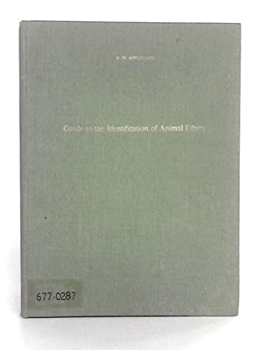 Guide to the Identification of Animal Fibres Books