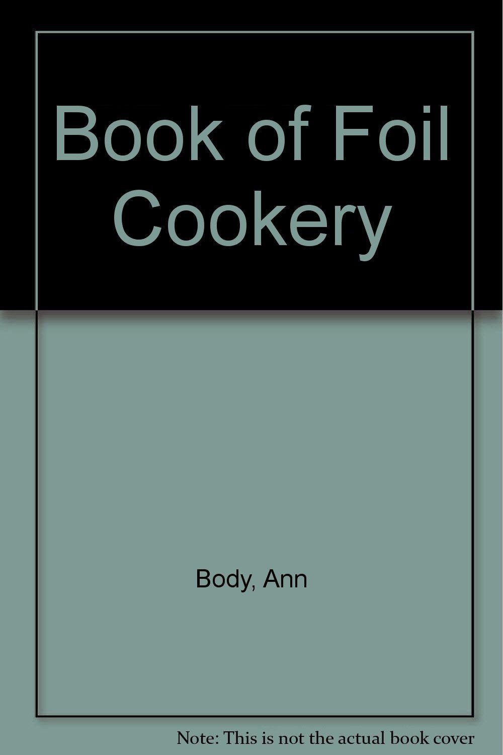 Book of Foil Cookery book
