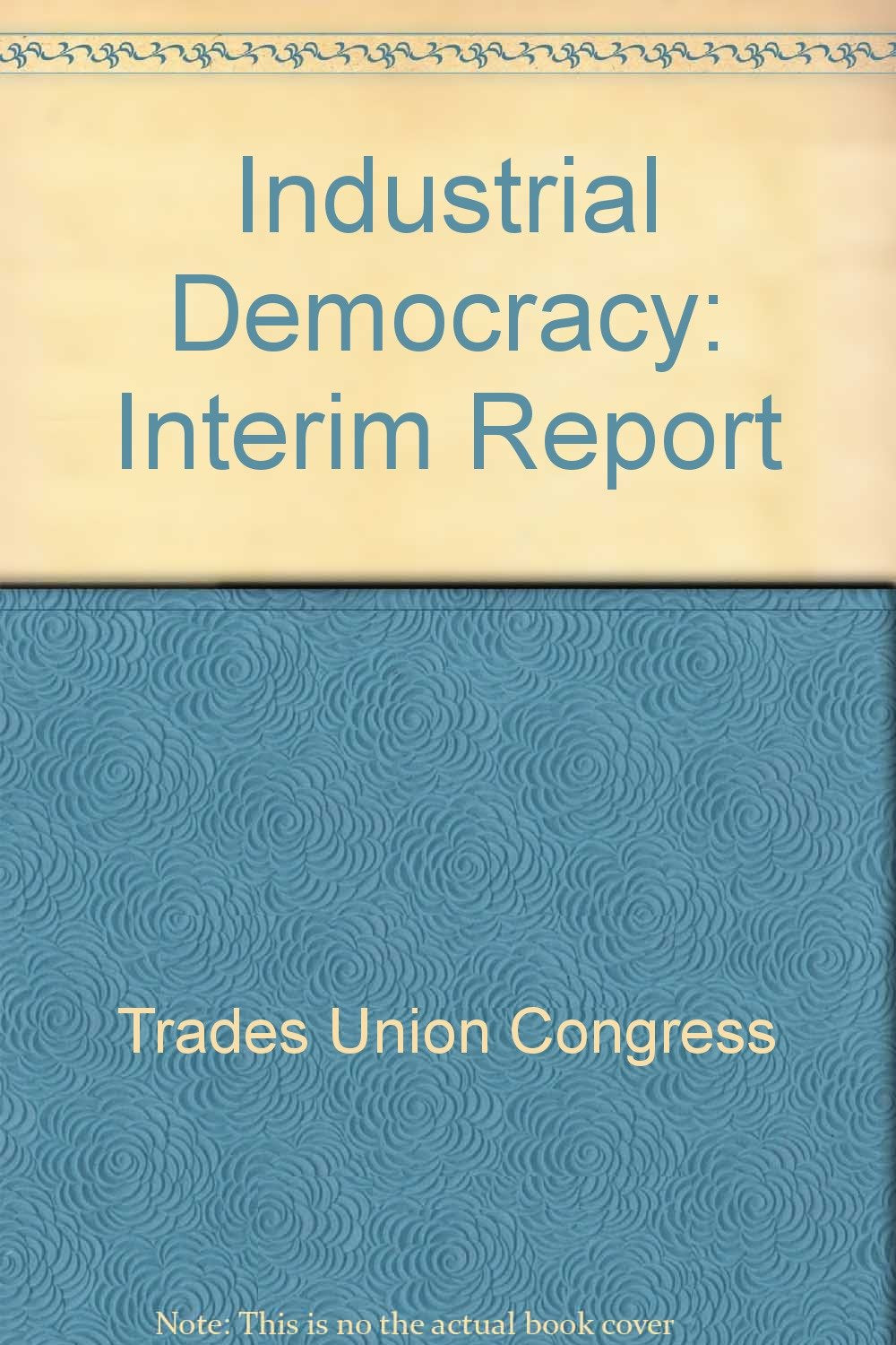 Industrial Democracy: Interim Report Business, Finance & Career