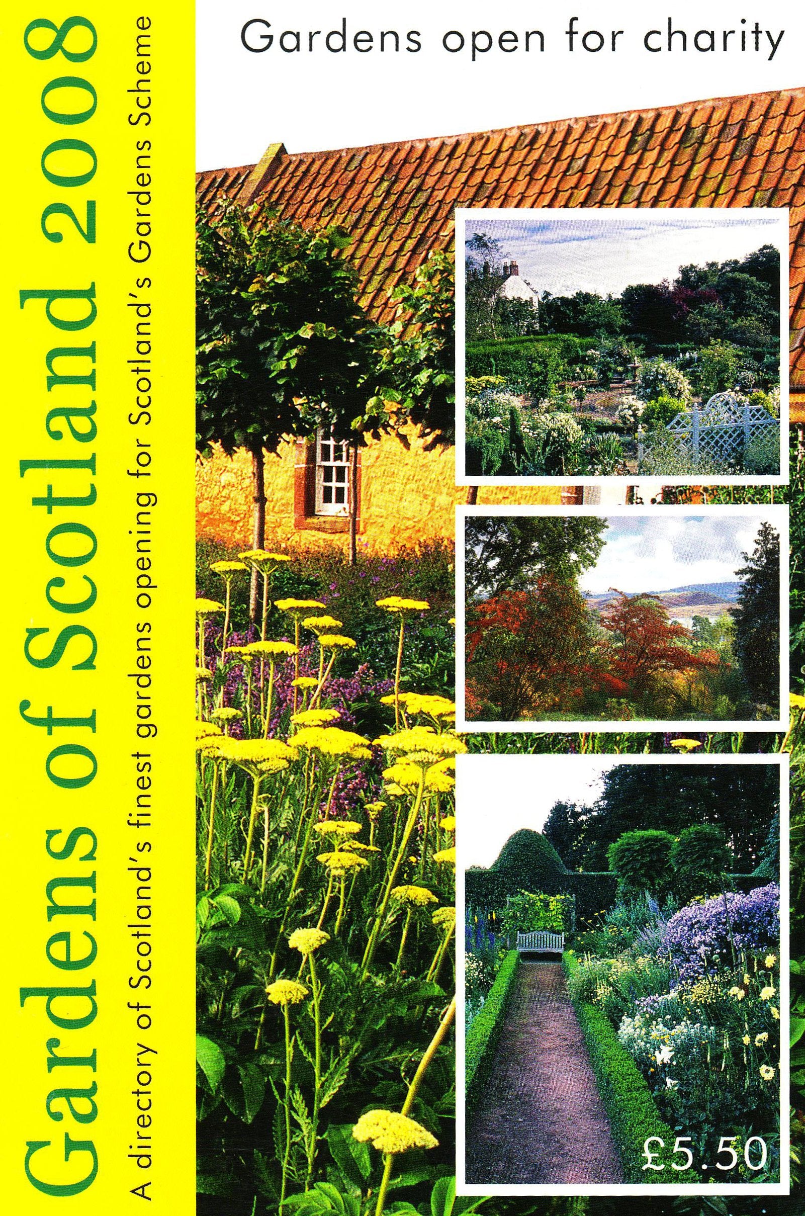 Gardens of Scotland 2008: A Directory of Scotland's Finest Gardens Opening for Scotland's Garden Scheme (Scotlands Gardens Scheme) Garden & Plants