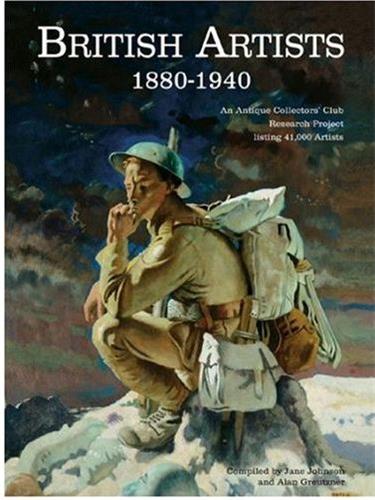 Dictionary of British Artists 1880-1940 book