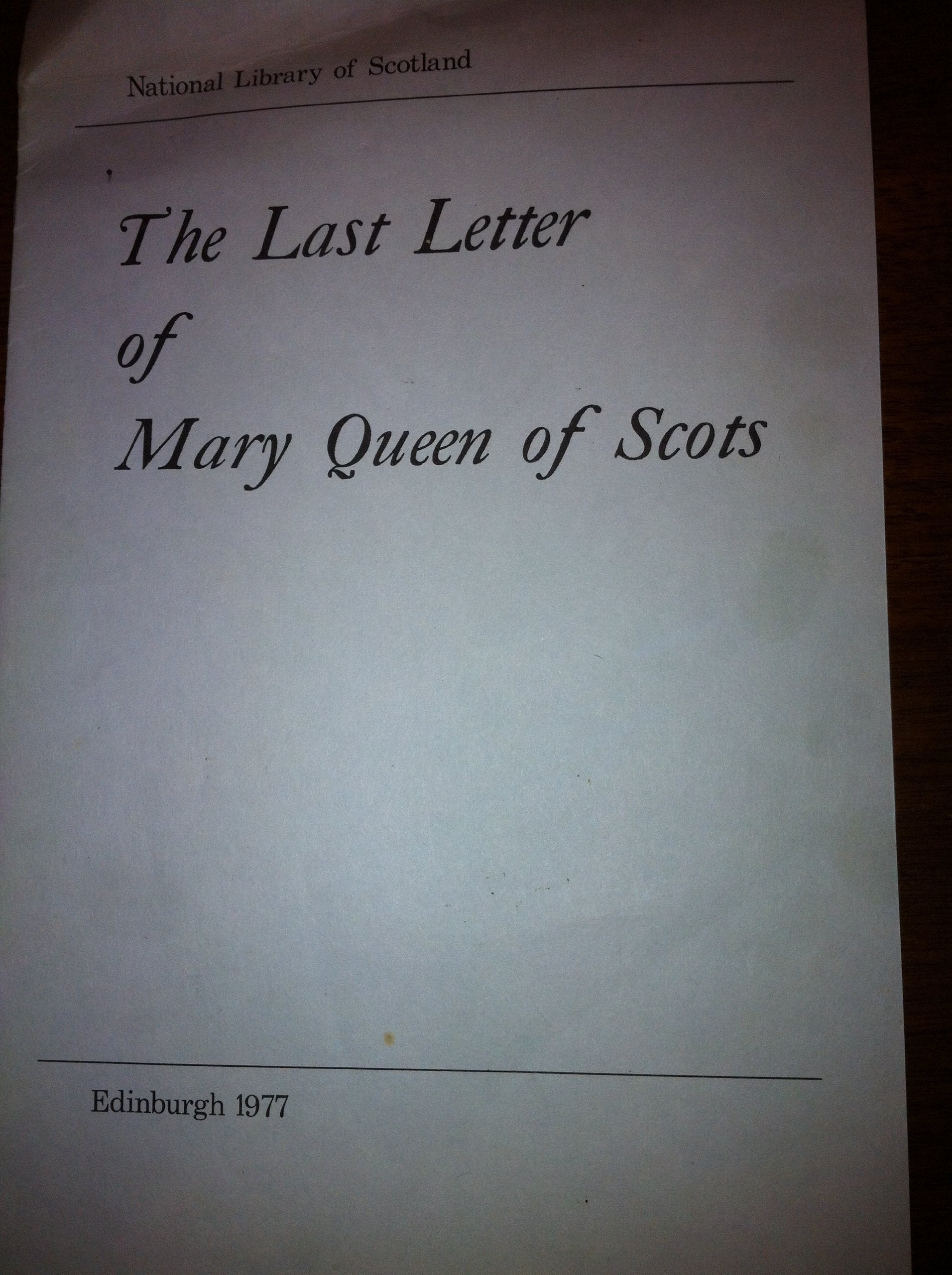 Last Letter Books