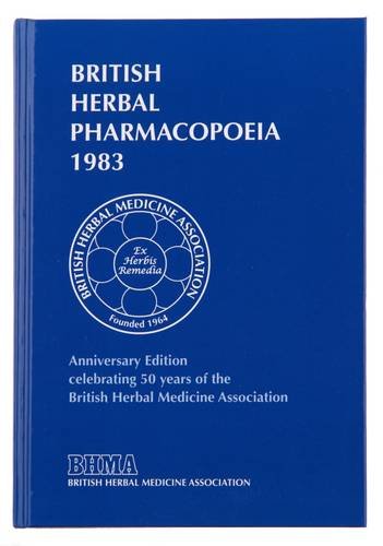 British Herbal Pharmacopoeia 1983 Health, Nutrition & Fitness