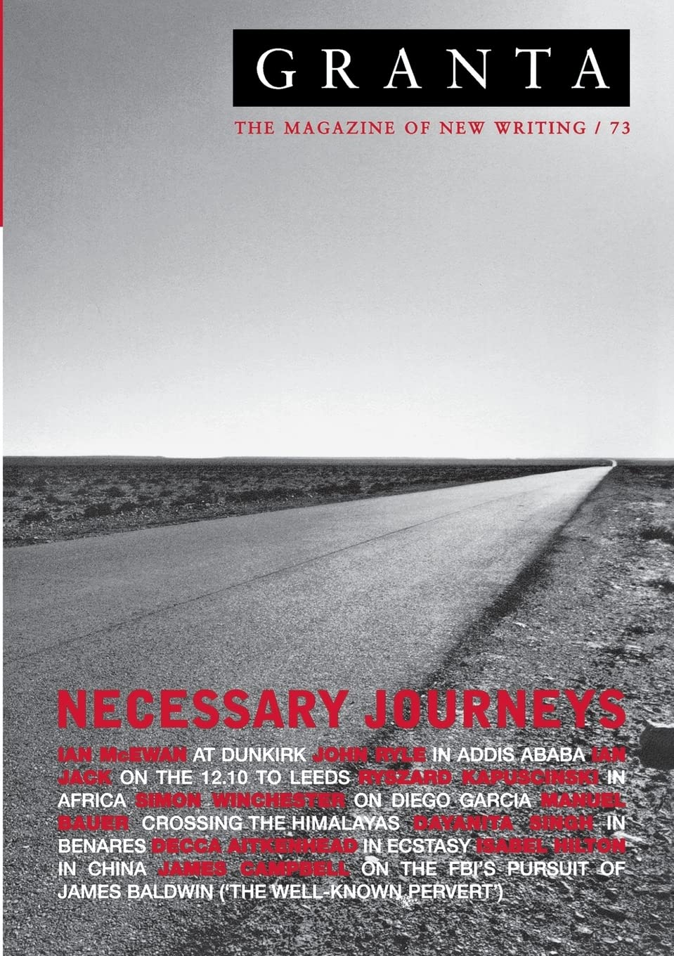 Granta 73 Contemporary literature