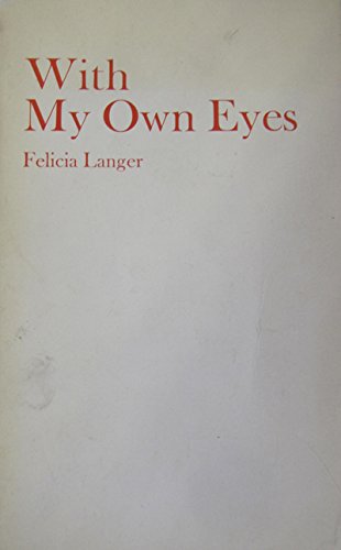 With My Own Eyes, 1967-73 (Pt. 1) (Israel and the Occupied Territories) Social Sciences