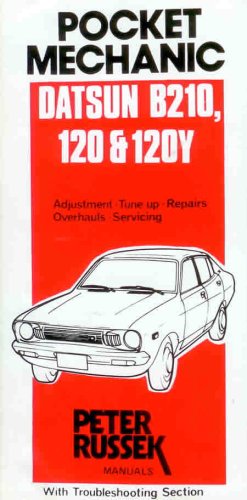 Repair Guide for Datsun B210, 120Y and 1200 (Glovebox S.) Books