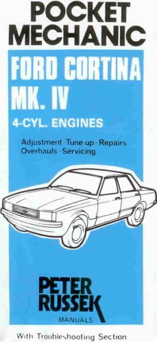 Workshop Manual for Ford Cortina Mark IV (Glovebox S.) Leisure, Home & Garden