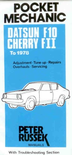 Workshop Manual for Datsun Cherry F II from 1977 (Glovebox S.) Leisure, Home & Garden