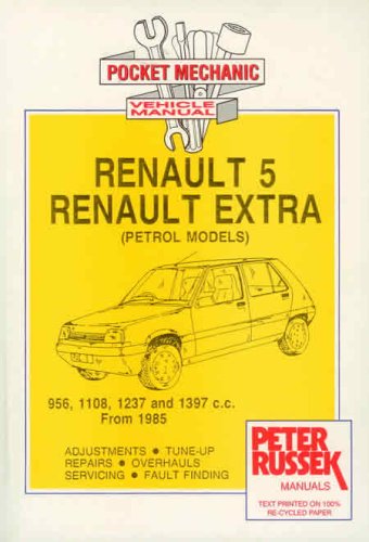 Pocket Mechanic for Renault 5/Extra Van, 1985 to 1988 Business & Technology