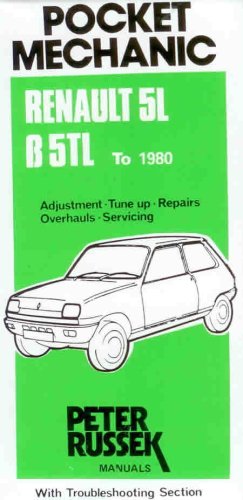 Pocket Mechanic for Renault 5TL to 1979 Leisure, Home & Garden
