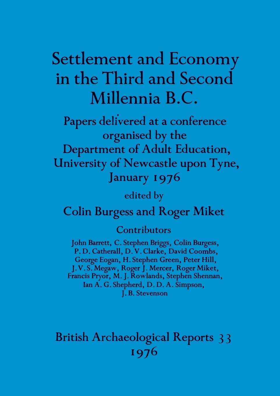 Settlement and economy in the third and second millennia BC Social Sciences