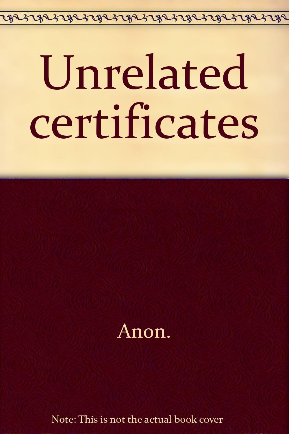 The Birmingham & Midland Society For Genealogy & Heraldry Unrelated/Unwanted Certificates First And Second Collection Books