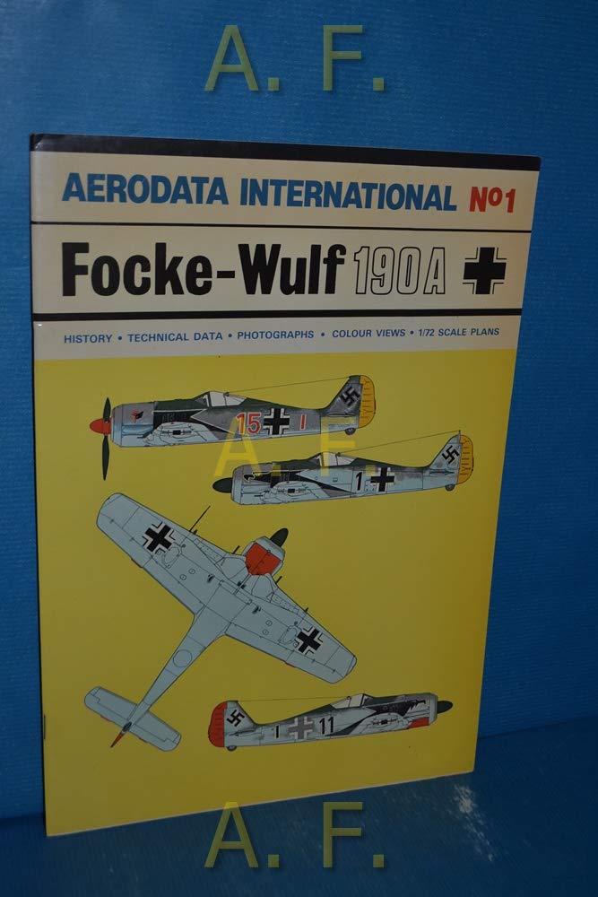 Aerodata International No1 Focke-Wulf 190A Books