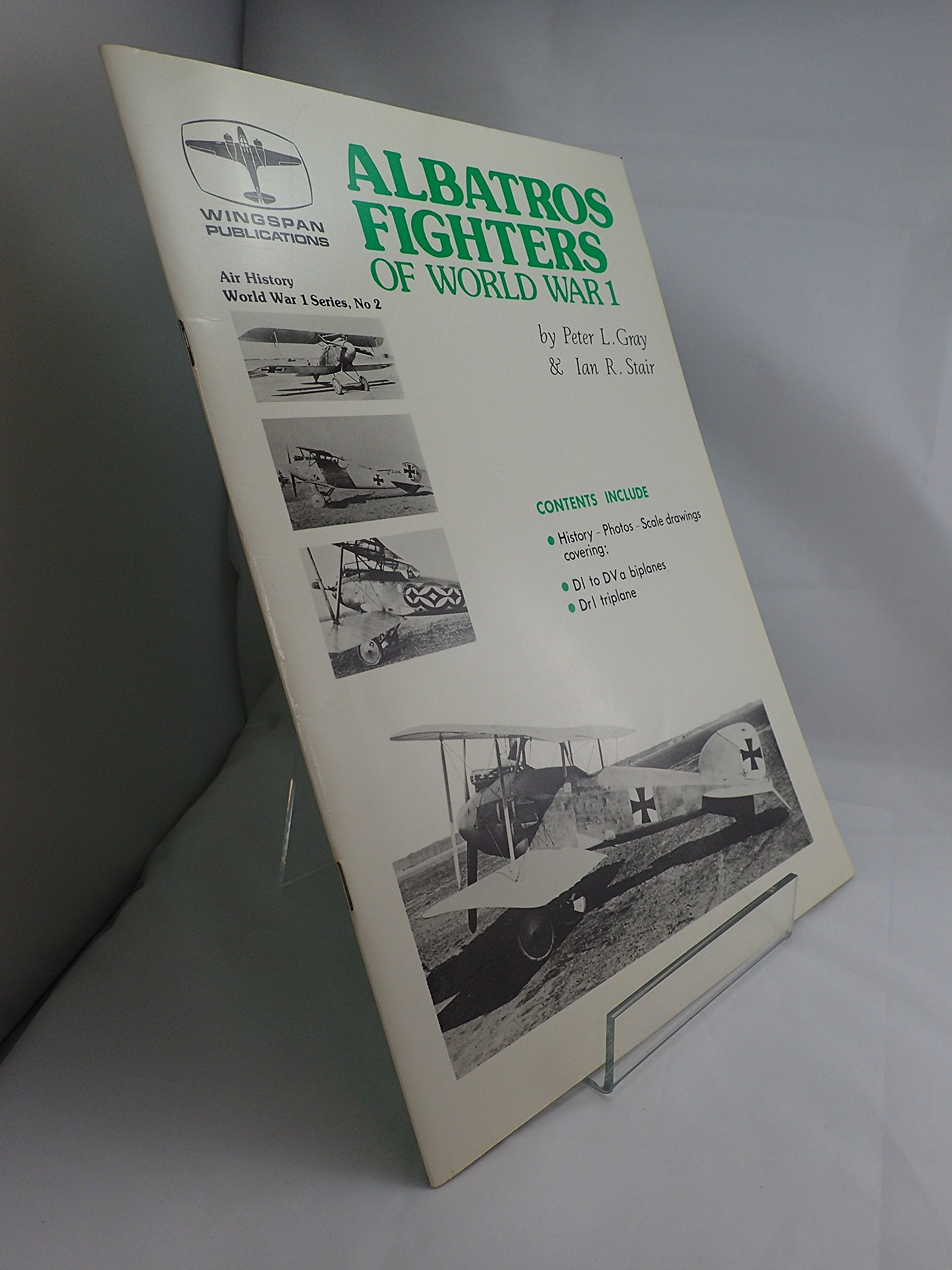 Albatros Fighters of World War 1 Books