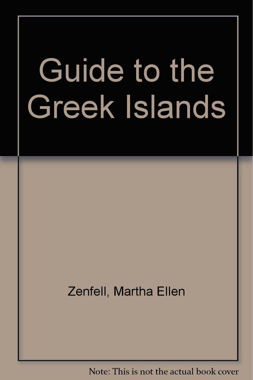 Nicholson's Guide to the Greek Islands Leisure, Home & Garden