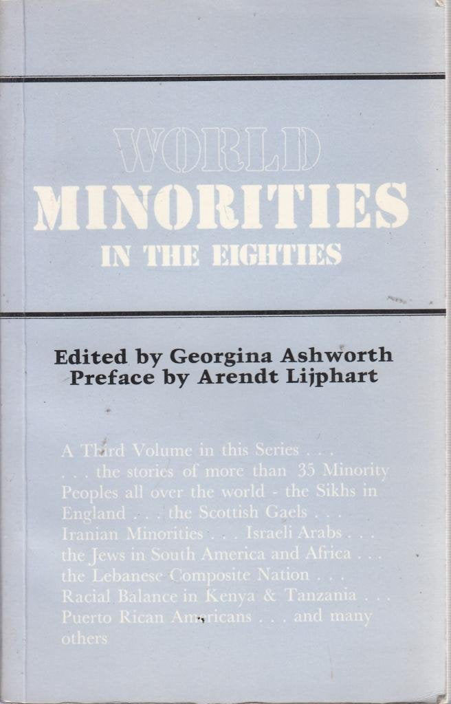 World Minorities in the Eighties: Vol.3 Books