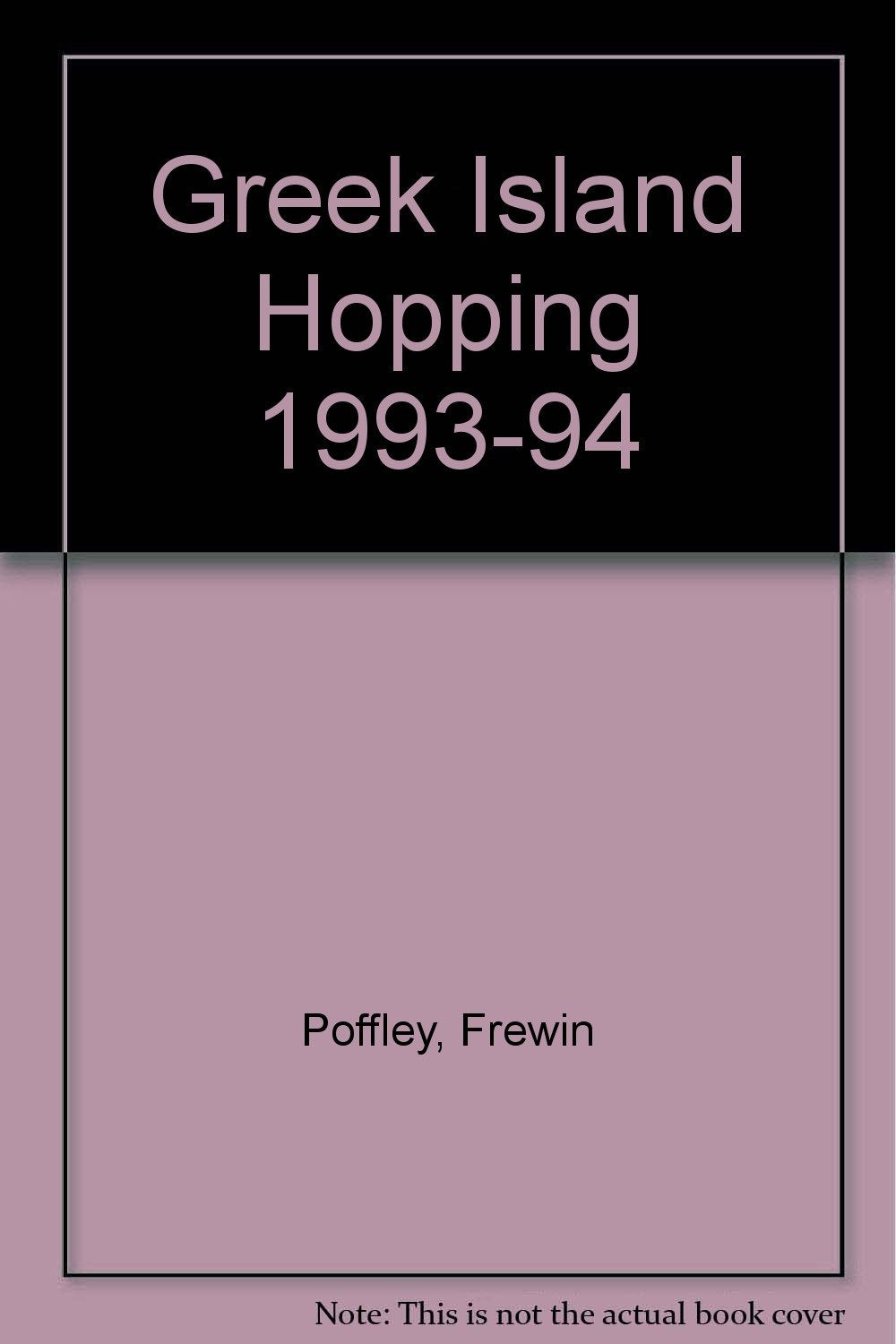Greek Island Hopping 1993-94 book