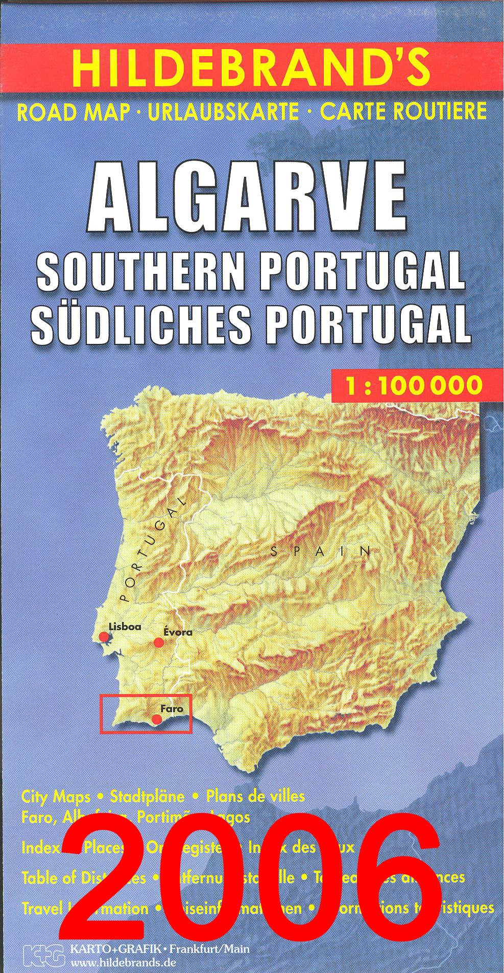 Algarve Leisure Map (Leisure maps) Maps & Plans