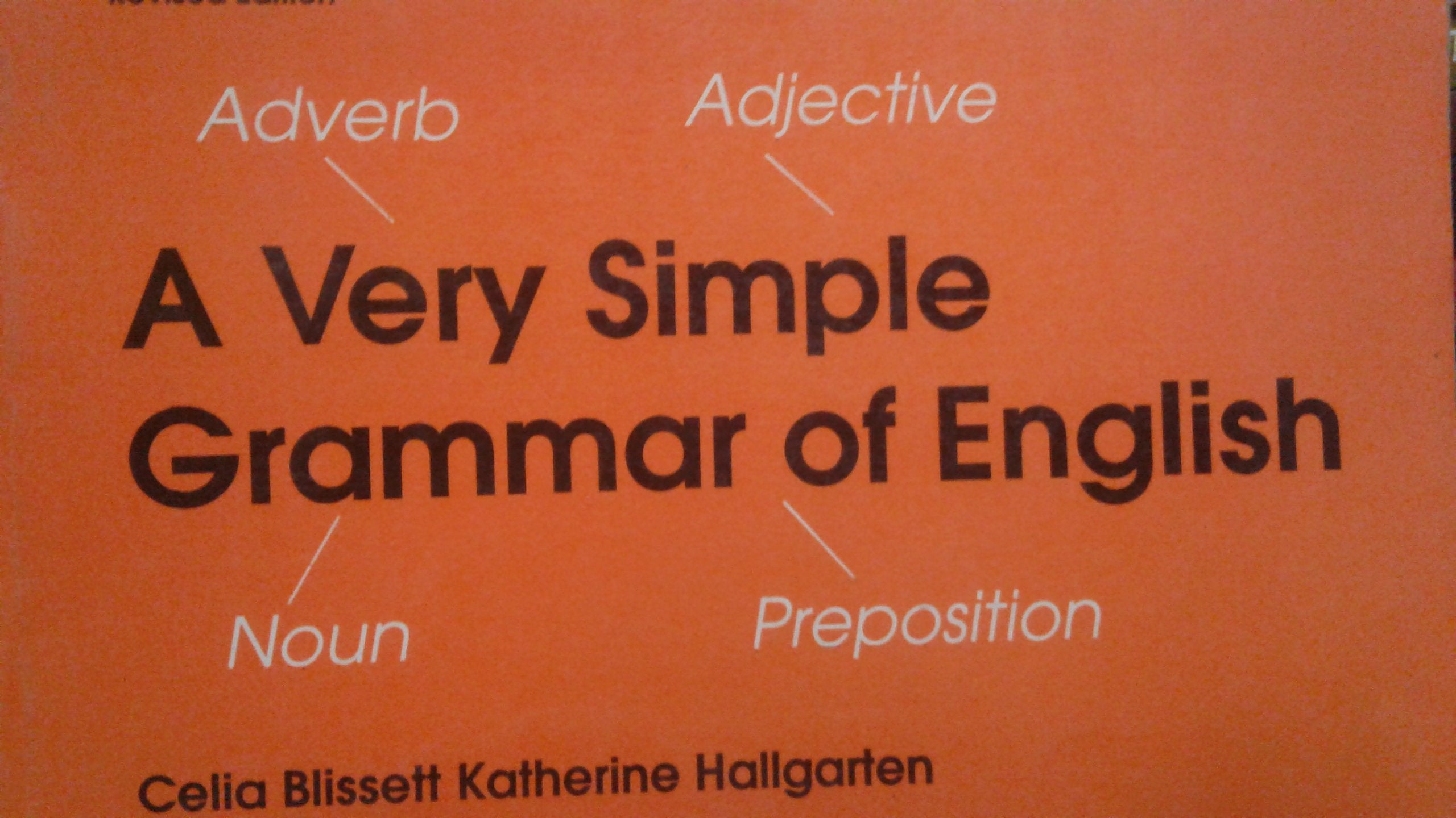 Very Simple Grammar of English book