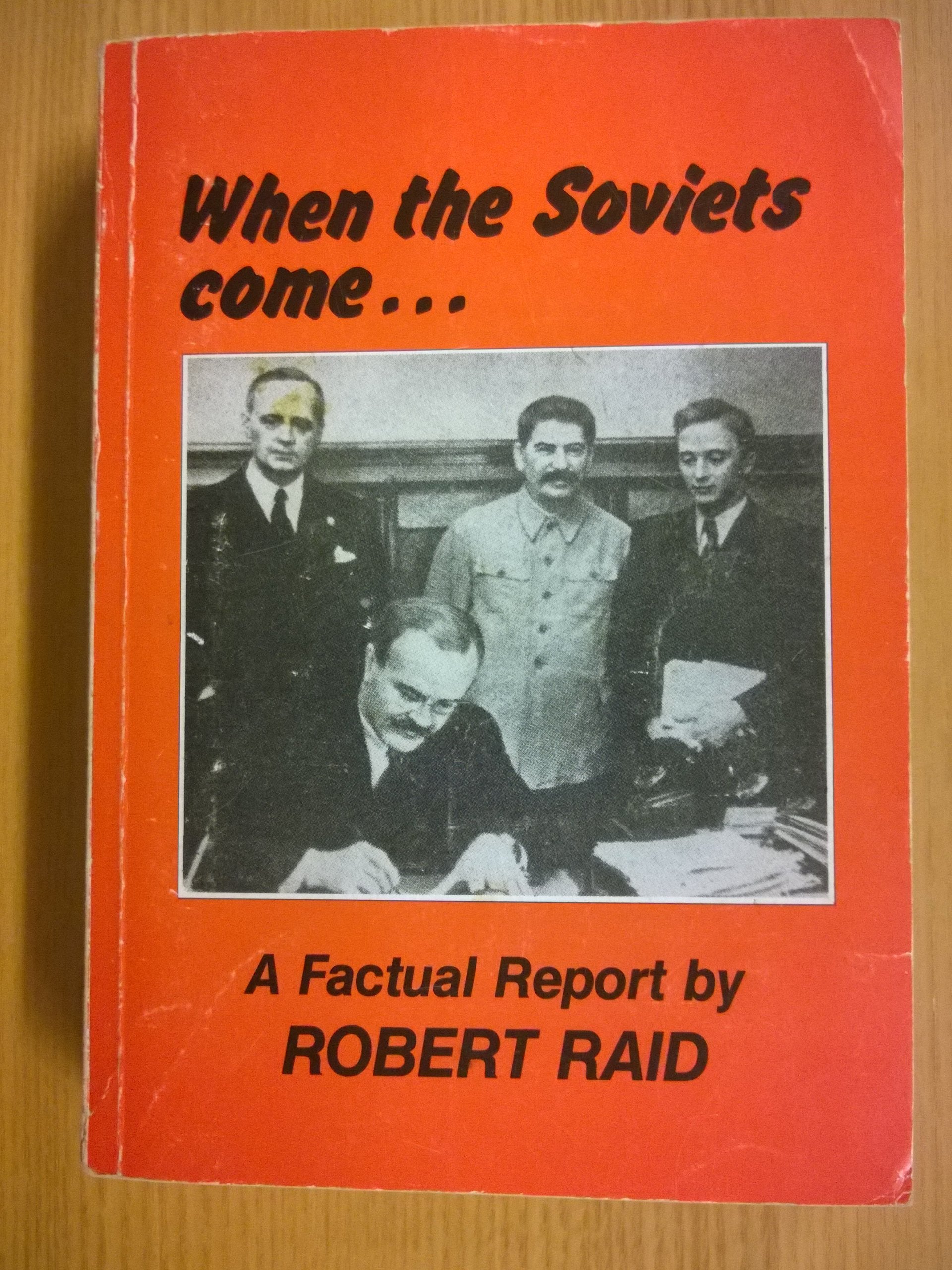 When the Soviets come-- Books