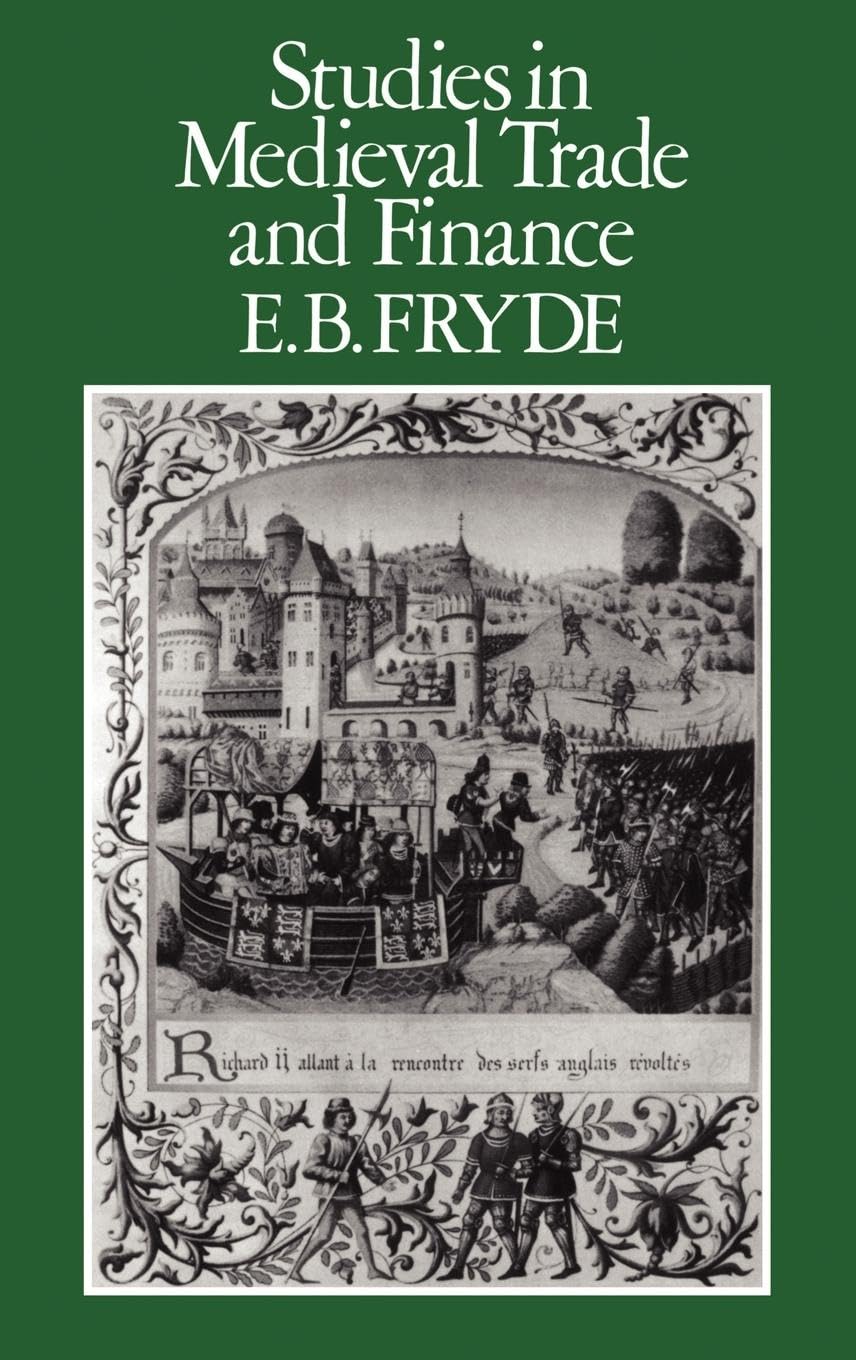 Product Image: Studies in Medieval Trade and Finance