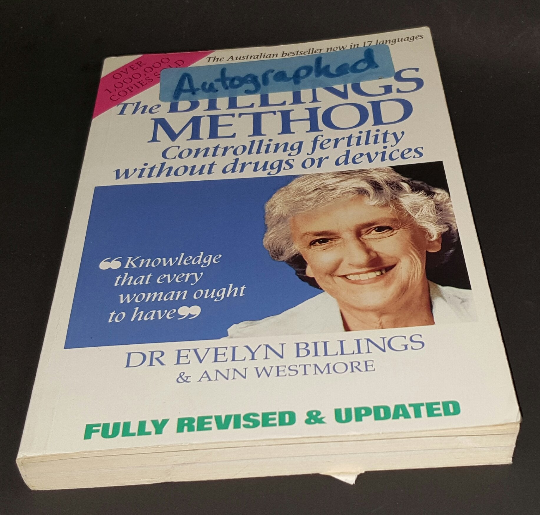 The Billings Method-Controlling Fertility Without Drugs or Devices book