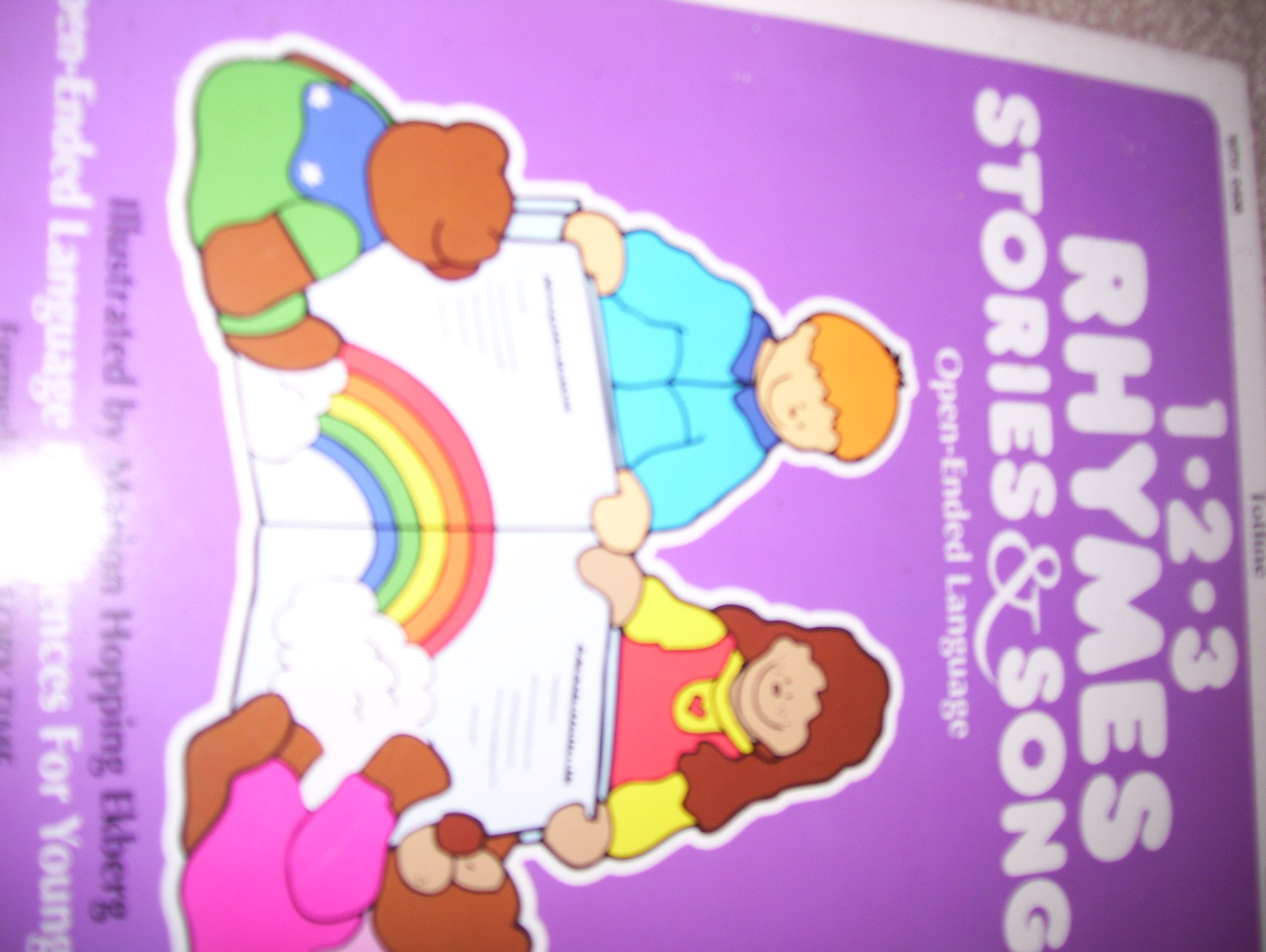 1-2-3 Rhymes Stories and Songs: Open Ended Language book