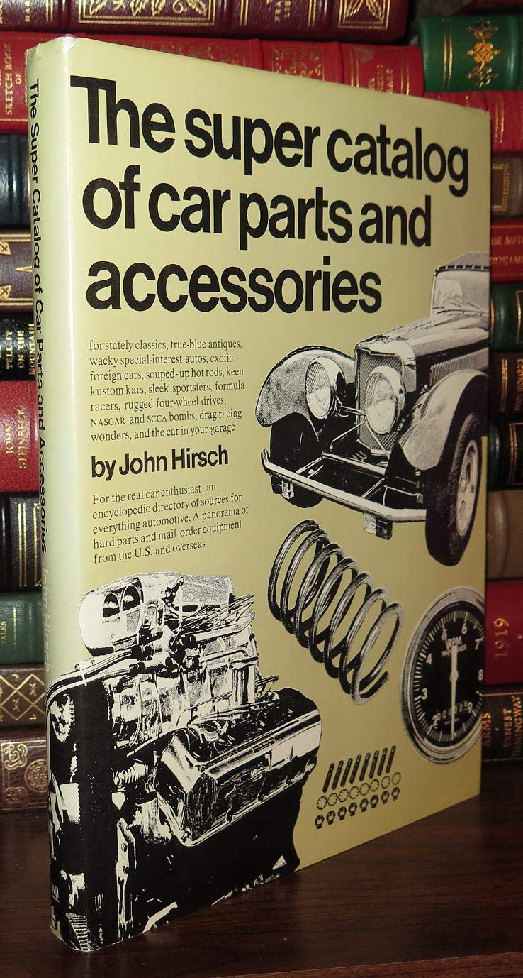 The super catalog of car parts and accessories Books