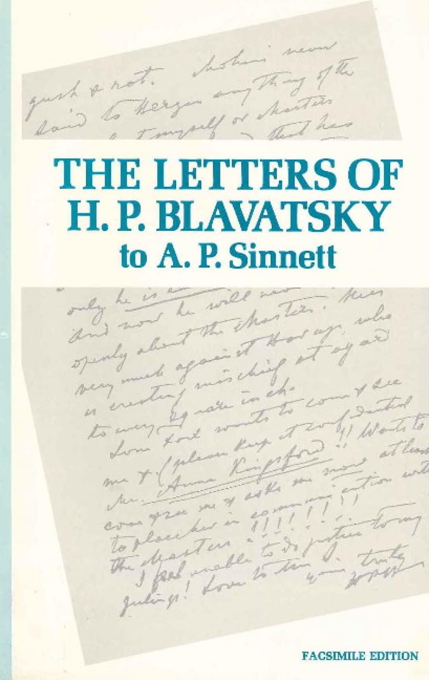 Letters of H P Blavatsky to A P Sinnett Film, Art & Culture