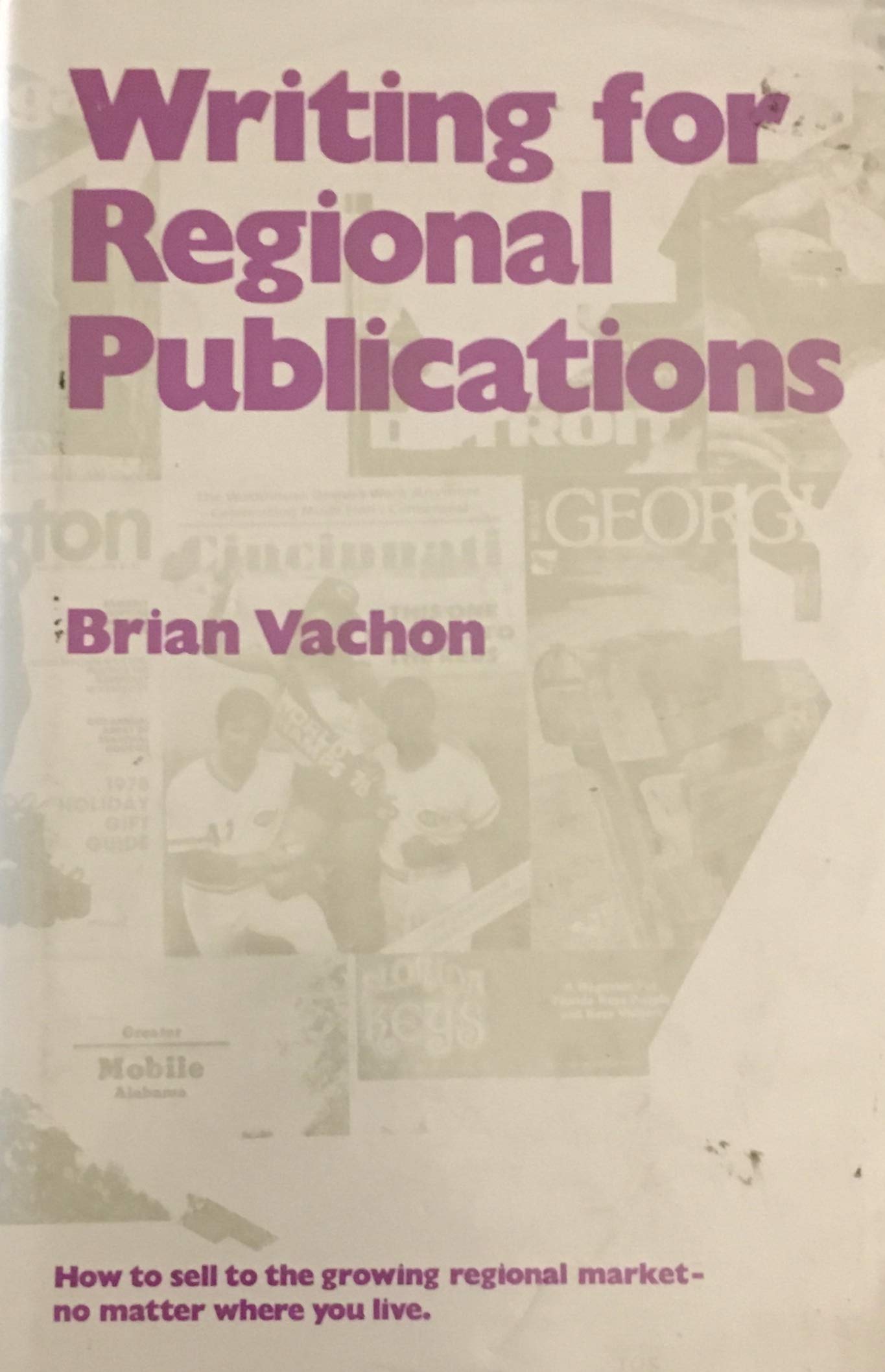 Product Image: Writing for Regional Publications