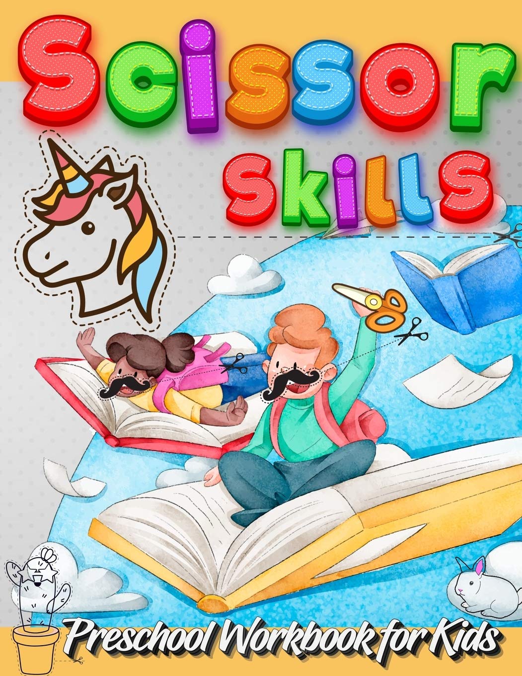 Scissor Skills Preschool Workbook for Kids Non-fiction