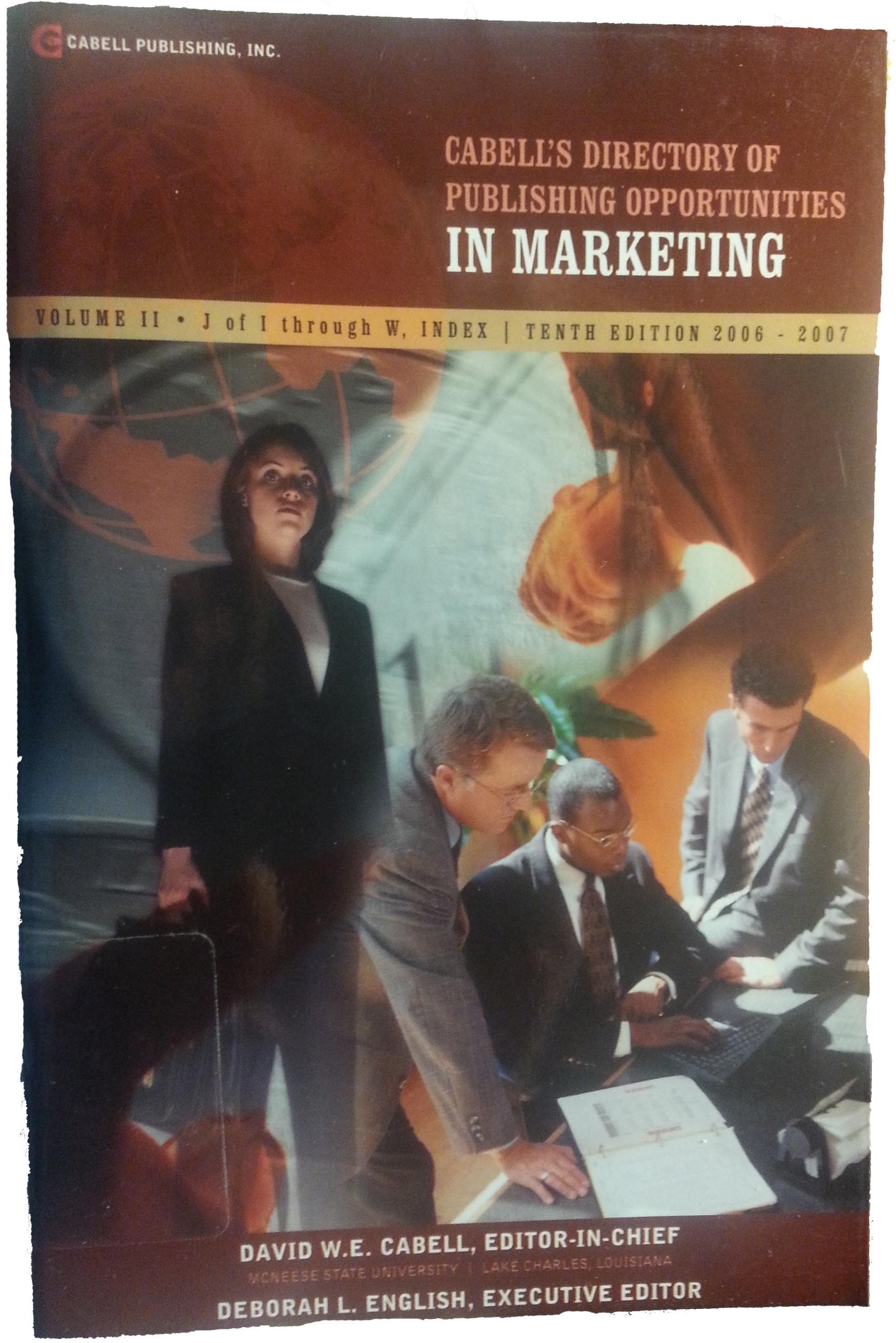 Cabell's Directory Of Publishing Opportunities In Marketing book