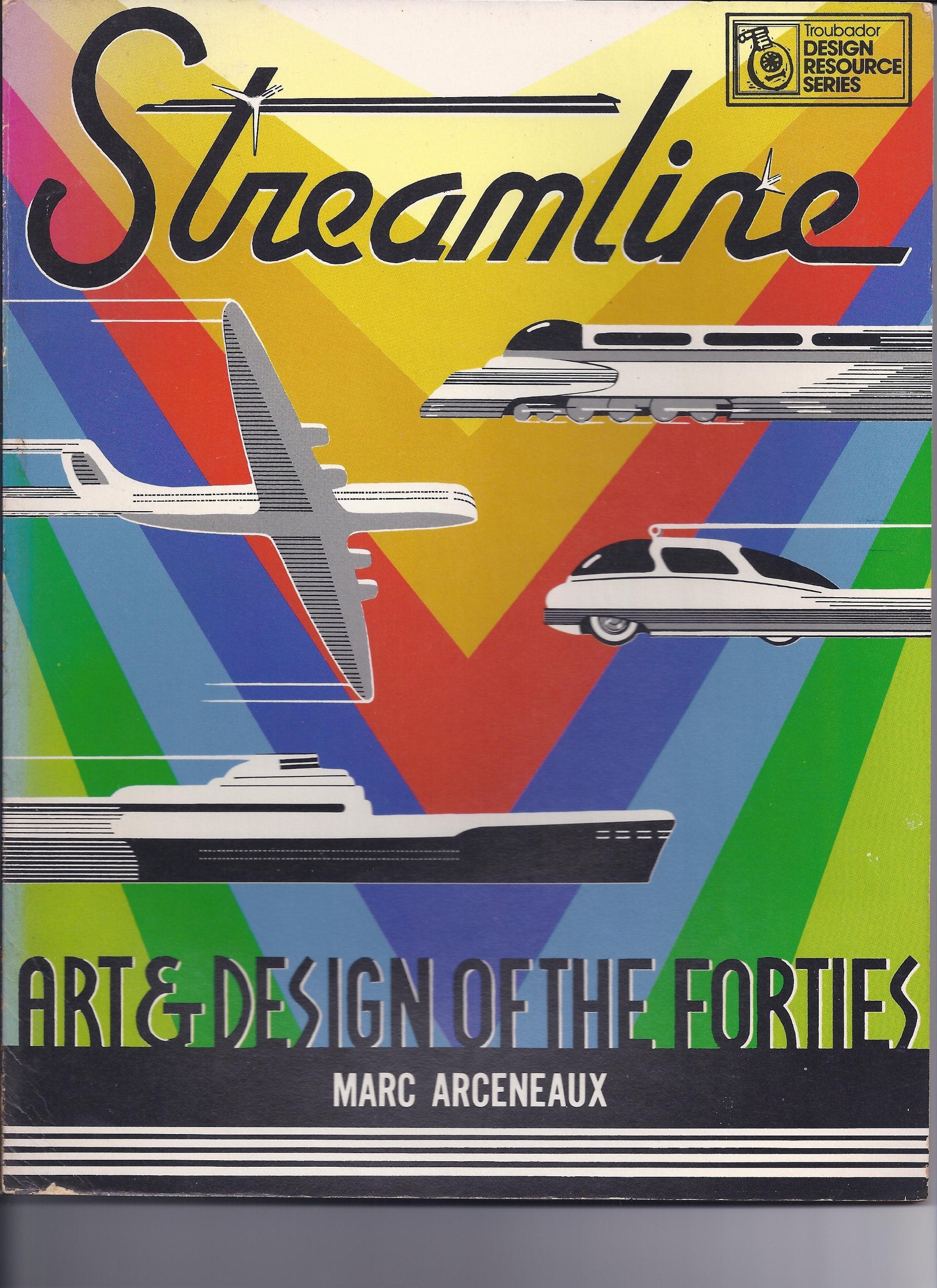 Streamline: Art and Design of the Forties (Design Resource Series) Books